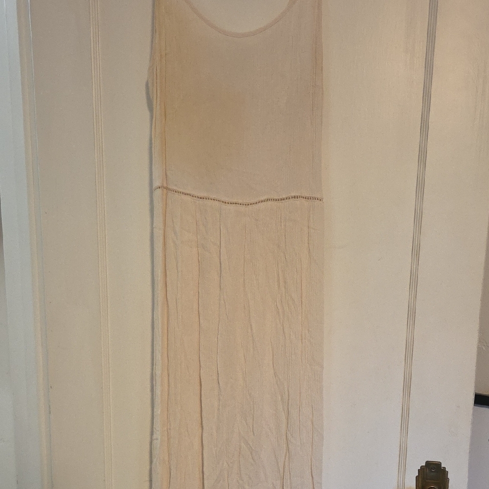 H&M Coachella Collection Cream Dress